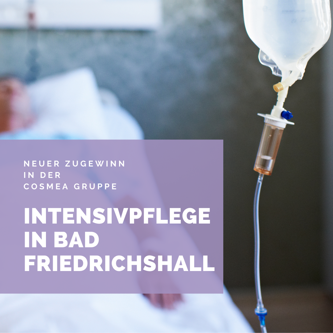 Neuer Dienst bei Cosmea Pflege-Intensivpflege in Bad Friedrichshall
